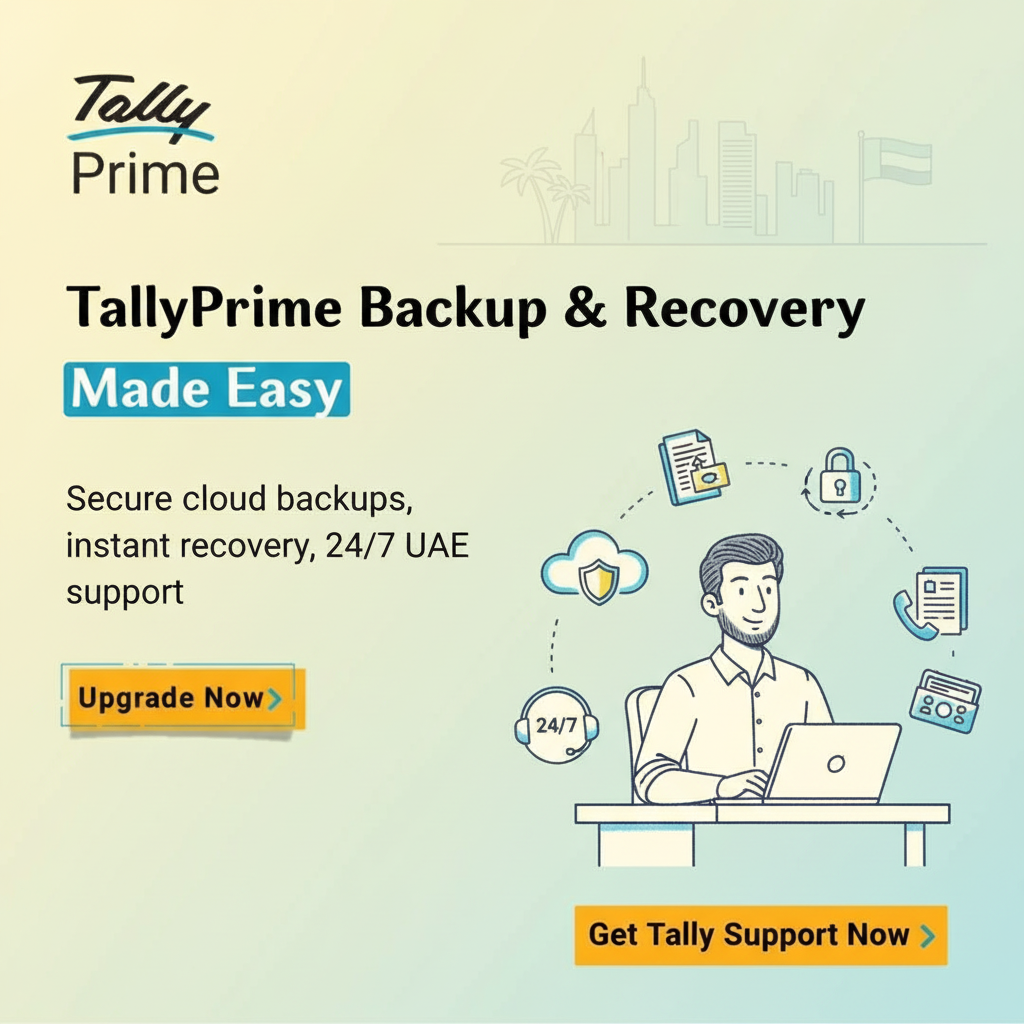 Tally Support UAE Services - Technical Support, Remote Support, Data Recovery and Migration