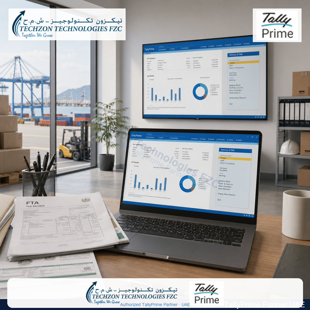 TallyPrime 7.1 for Fujairah Port SMEs & UAE VAT