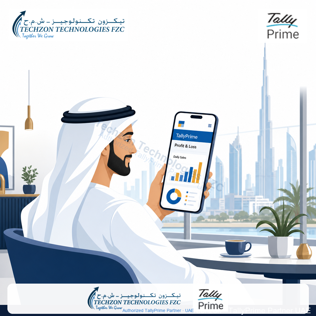 TallyPrime on Mobile: Your UAE Business Dashboard in Your Pocket