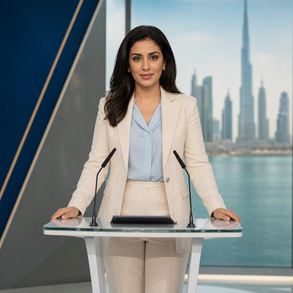 Aisha, UAE Business Desk Host